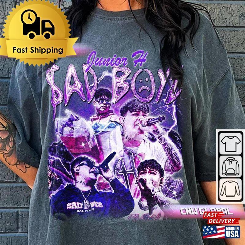 Junior H Music Shirt Bootleg Sad Boiz World Tour Tickets TShirt